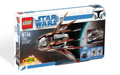LEGO Set-Count Dooku's Solar Sailer-Star Wars / Star Wars Clone Wars-7752-1-Creative Brick Builders
